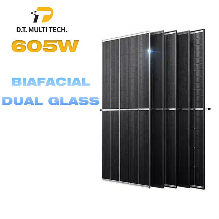 Panel Solar Bifacial