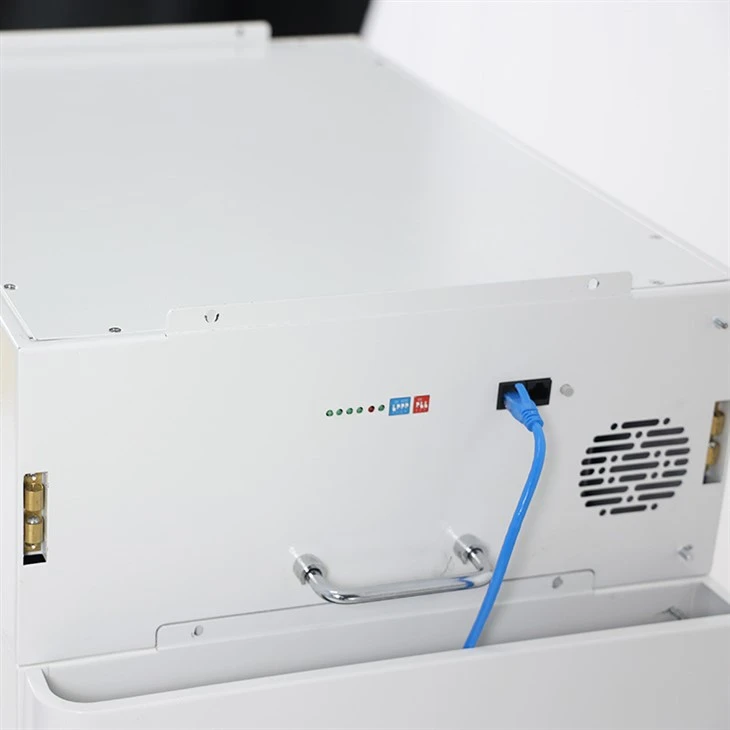 Stackable Battery Storage side view