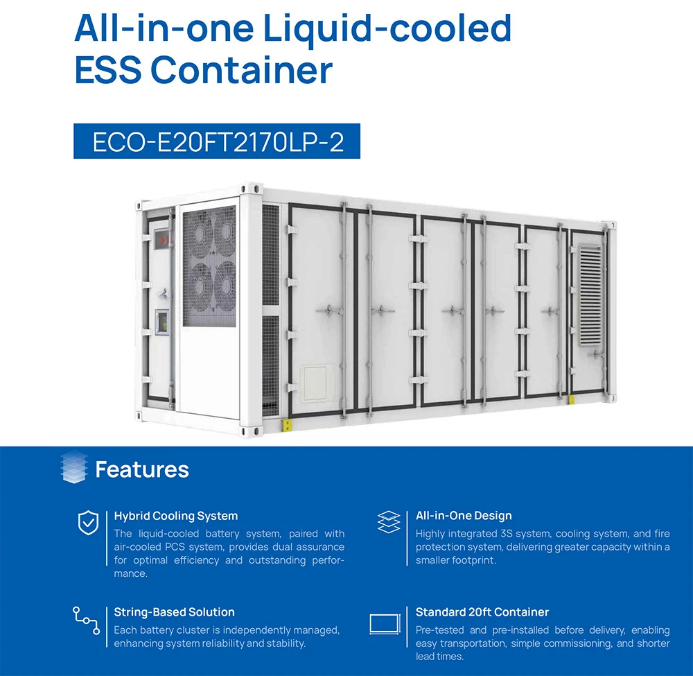 Energy Storage System Container Energy Storage System Container