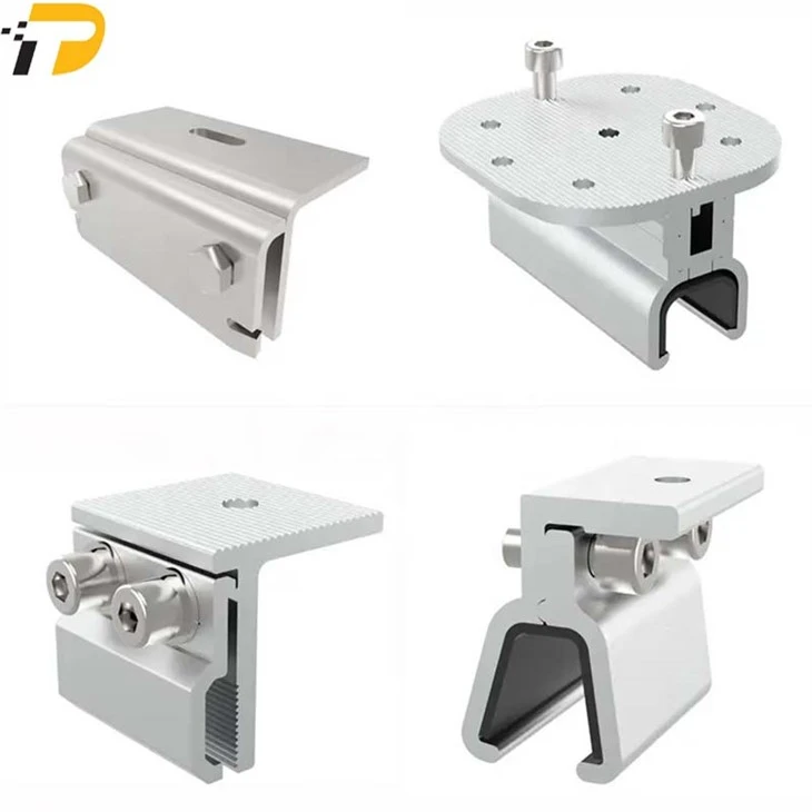 Solar Panel Metal Roof Clamps Solar Panel Metal Roof Clamps